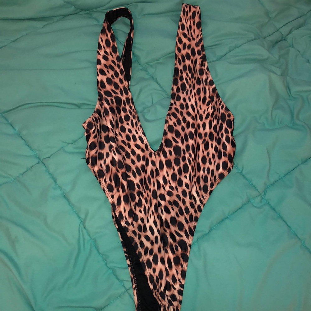 motel rocks christa one piece or leotard, high leg